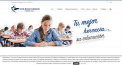 Desktop Screenshot of colegiocedes.com